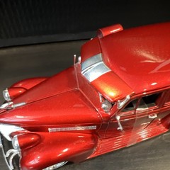 Jada Street Low 1939 Chevy Sedan Delivery Lowrider 1:24 Candy Red Diecast 2001