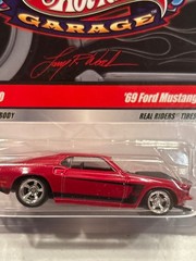 Hot Wheels Larry’s Garage #1/20 ’69 Ford Mustang Red – CHASE Initials Base