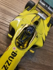 Jordan 1999 Damon Hill F1 Hot Wheels Diecast 1/18 Scale