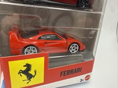 Hot Wheels 5 Pack Ferrari F40 Competizione Dino 206 GT SF90 Stradale 365 GTB4 C