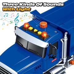 Large Dump Truck Toy for 3 4 5 6 7 Years Old Boy, Truck Toy with Sound and Li…