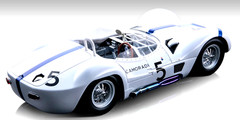 Tecnomodel Moss Gurney Maserati Birdcage Tipo 61 Nurburgring GP 1960 WInner !:18