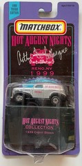 Matchbox Hot August Nights, 1st-4th Ed, 97-00, Lot of 4!. Signed. FREE SHIPPING!