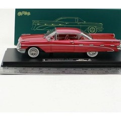 1:43 1959 Pontiac Bonneville Hardtop Red Die Cast Metal Model Car – Collectables