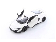 McLaren 675LT Coupe – White 1:24 Scale Diecast Model – 24089WH &CASE