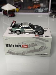 Kaido House Nissan Silvia S13-R KAIDO WORKS V1 RAW Chase Sea Foam Green