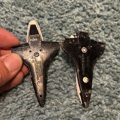 1998 NASA Space Shuttle Discovery Die-Cast Metal by Ertl – Lot of 2