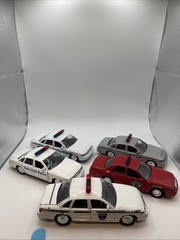Road Champs Lot of 5. 1/43 Police Cars Missouri Vancouver Rhode Island SaltLot 5