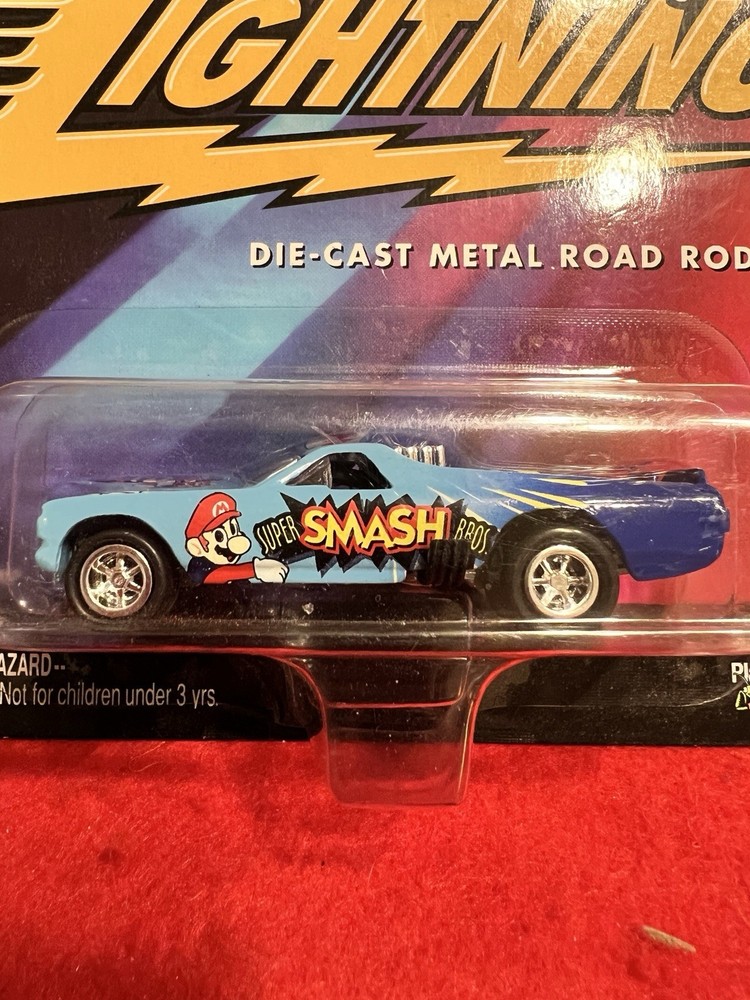 Johnny Lightning Team Lightning Super Smash Bros Mario Diecast – 🛞🛞🛞