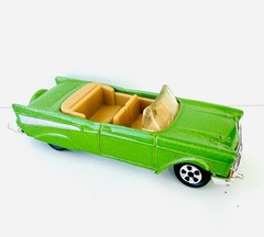 ERTL Replica Series 1957 Chevy Bel Air Convertible Street Rod Green 1:64 Scale