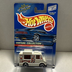 Hot Wheels 1999 Ice Cream Truck White 1:64 Diecast Unopened