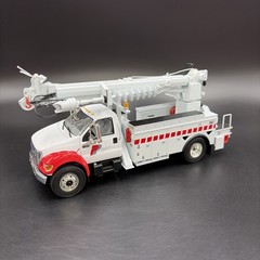 2004 First Gear Ford F- Preferred Power Inc Derrick Digger 1:34 Scale Diecast