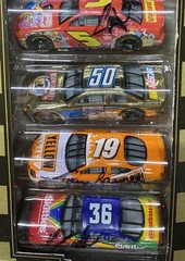 2-Racing Champions 50th Fan Appreciation & 1999 Taurus 5 Car Pack AUTOGRAPHED