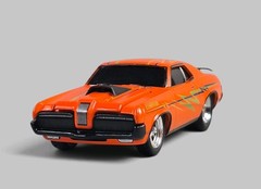 1970 MERCURY COUGAR ELIMINATOR Collectible DieCast Model Car 1:64 Orange LOOSE