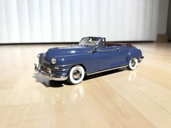 1948 Chrysler New Yorker navy in 1:24 scale by Danbury Mint