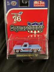 M2 Machines 1976 Chevrolet Silverado Bonanza-10 SPIRIT OF 76 Squarebody USA