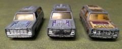 Vintage Yatming Lot Of 5 Chevy Blazer & Stepside 1970s 1980s For Parts/Restore