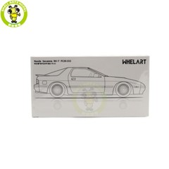 1/18 Mazda Savanna RX-7 RX 7 FC3S Whelart White Diecast Model Toy Car Gifts