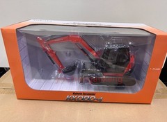 Kubota KX080-4 Compact Excavator Diecast Model UH8102 1/24