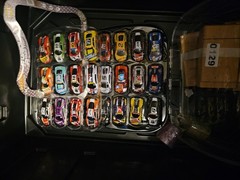 FURIOUS ROAD TRIP 21 PACK OF TOYS CARS WITH CARRYING CASE USED
