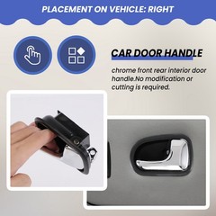 Car Front Rear Interior Door Handle for 323 1995 1996 1997 19984639