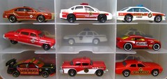 Hot Wheels Matchbox Fire Chief Fire Dept. Fire Rescue Lot of 8