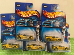 Hot Wheels LOT OF 5 – #36 First Editions 36/100 LOTUS SPORT ELISE 2004 Gold- MOC