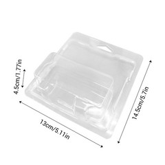 10-100Pcs Protector Cases Model Car Clamshell Display For Hotwheels Short Card