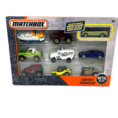 Mattel Matchbox 9-Pack Gift Set Mini Cars Trucks Exclusive Diecast Toy Vehicle