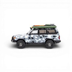 GCD Toyota Land Cruiser LC80 Digital Camouflage – Accessories Included 1:64