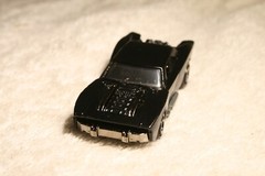 2022 Hot Wheels DC Comics CUSTOM FLAT BLACK THE BATMAN Design Batmobile Loose