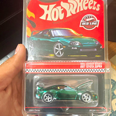 Hot Wheels Red Line Club 1997 Toyota Supra 1:64 Diecast Green