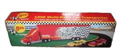 1998 GETTY MULTI-RACE CAR TRANSPORTER (5TH IN SERIES),DIECAST,AGES 8 AND UP