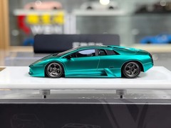 1:64 CL Dark Green Murcielago Hard Top Sports Model Diecast Resin Car