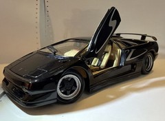 Maisto Lamborghini Diablo SV Black 1:18 Scale Diecast 11621 Loose
