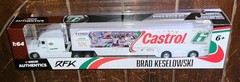 Nascar Authentics Tractor Trailer: #6 BRAD KESELOWSKI: CASTROL 1:64 Scale #31336
