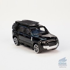 1/64 Land Rover Defender 110 Model Car Diecast Vehicle Gift Collection Black