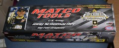 2005 MATCO TONY SCHUMACHER ARMY TOP FUEL CHAMPION YELLOW CHROME DRAGSTER DIECAST