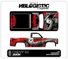 ’83 CHEVY SILVERADO Custom WaterSlide Decal for hot wheels 1/64 h2
