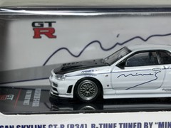 INNO64 Nissan Skyline GT-R R34 R-TUNE Tuned BY MINE’S Black Carbon R34RT-MINES