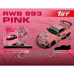 1/64 Scale RWB 993 HEC Beijing Expo Exclusive Diecast Model With Statue