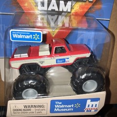 MONSTER JAM SPIN-MASTER WALMART EXCLUSIVE WALMART MUSEUM SAM WALTON’S FORD 2023