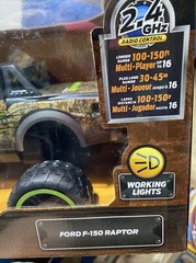 REALTREE Ford F-150 Pickup Truck RC Radio Control Truck Raptor Camo New Sealed