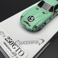 JEC 1:64 Ferrari 250 GTO #15 Resin Model Limited 699 Pcs Collectible Car