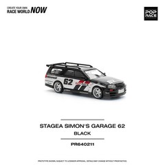 POP RACE 211 – Nissan Stagea Simons Garage #62 Black