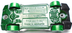2017 HOT WHEELS GAZELLA GT SILVER / CHROME 1:64 DIECAST 2 7/8″ CAR WITH GREEN