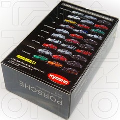 PORSCHE 911 GT1 1998 STREET VER MINICAR COLLECTION 3 KYOSHO 1:64 RED LE MANS NIB