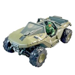 2020 Microsoft Halo Jazwares Deluxe Warthog UNSC 11″ Vehicle w/Soldier No Gun