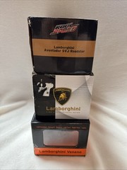 Lot of 3 Lamborghini Toy Cars NIB RC + Friction Veneno & Aventador 1:24 Scale