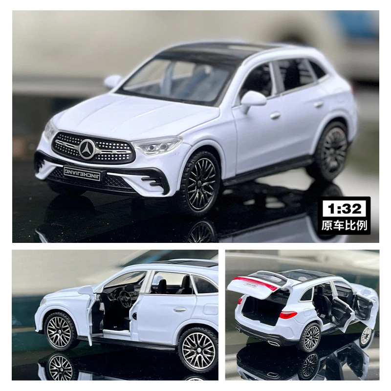 1:32 Mercedes-Benz GLC400 SUV Alloy Diecast Car Model Sound Light Kid’s Toy gift